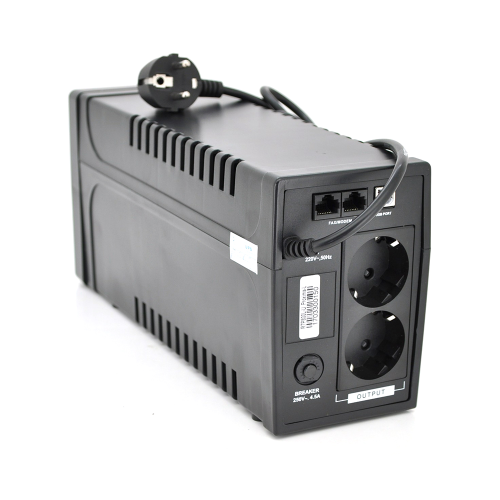 ДБЖ Ritar RTP800L-U (480W) Proxima-L, LED, AVR, 2st, USB, 2xSCHUKO socket, 1x12V9Ah, plastik Case. NEW!