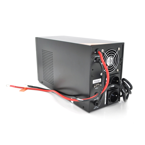 ДБЖ із правильною синусоїдою RITAR RTSW-1500 LCD (1000Вт),12В, під зовнішній АКБ, (500*245*350) 14,9 кг (400*145*210), Q1, Box