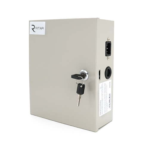 Імпульсне джерело безперебійного живлення DC12-5А Ritar UPS-P12 / 5 / 7 4СH (корпус метал) під АКБ 7-9А (230x186x72mm)