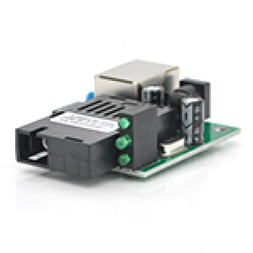 Плата-медіаконвертер Merlion mini B 155М-SC-3.3V, 1550 WDM одноволоконний Full / Half duplex, 12V, SC 20km (0+70&deg;C), без блока живлення Q40