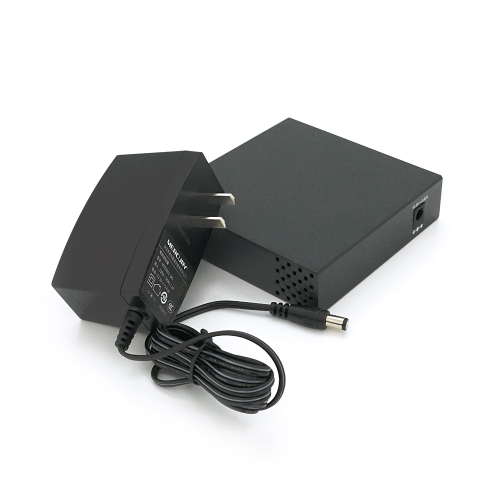 Комутатор POE 48V Mercury S105P 48V 5 портів Ethernet 10 / 100 Мбіт / сек, БП в комплекті, BOX Q200