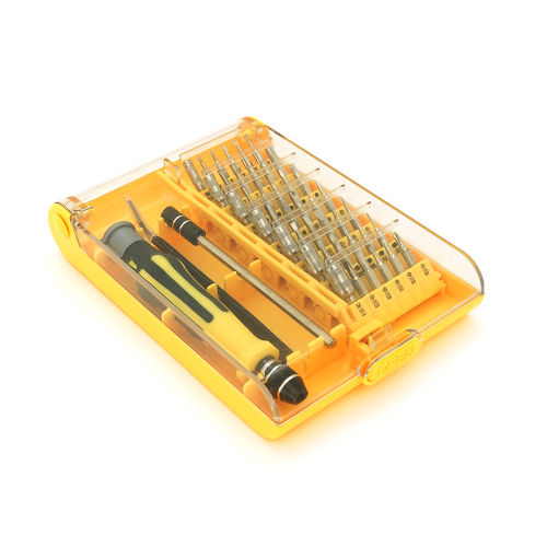 Викрутка з набором насадок та головок 45-in-1, довжина тримача 88 мм