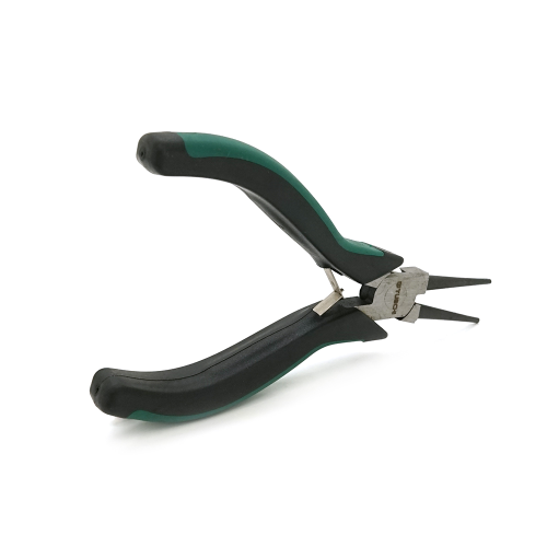 Круглогубці, чорно-зелені ручки 125 х 28,