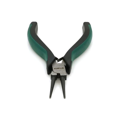 Круглогубці, чорно-зелені ручки 125 х 28,