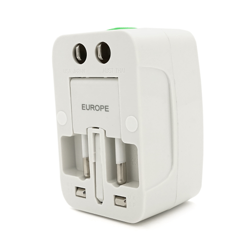 Перехідник на американкаєвророзетка Z4 3 in 1, BOX