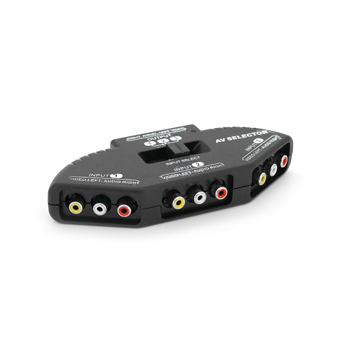 Конвертер 3 x 3RCA / 1x3RCA з перемикачем