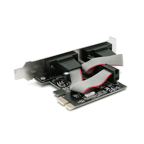 Контролер PCI-Е =&amp;gt; RS232 (9Pin) + RS232 (9Pin), 2 порти, TX382B-2S, BOX