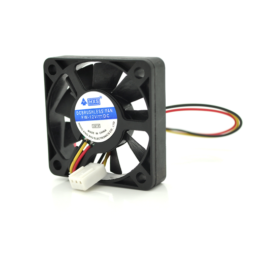 Кулер корпусний Merlion 5010, 50x50x10mm, 12V / 0.01A, RPM 1500&plusmn;15%, 3-pin, Black, OEM