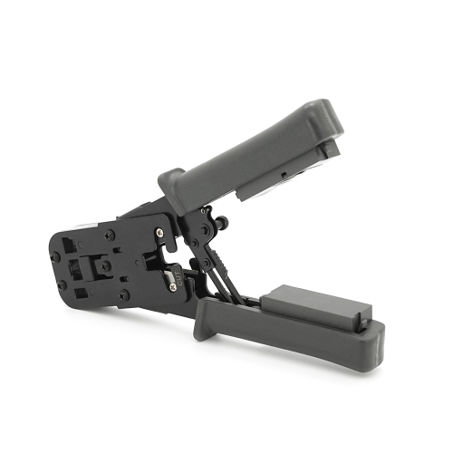 Інструмент обжимний HT-022 (RJ45/RJ12/RJ11) з тестером