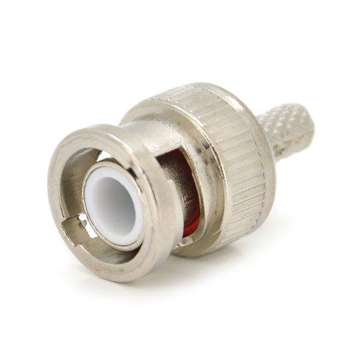 Роз&apos;єм BNC-M - RG-58 crip + жовтий наконечник Q100 / 2500