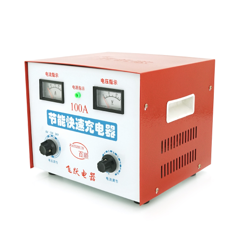 Автомобільний зарядний пристрій для акумулятора (6V / 12V / 24V, 100Ah), 9 рівнів регулювання