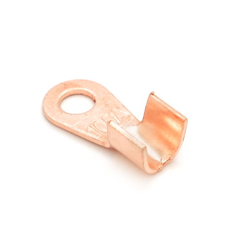 Клема тип &amp;quot;О&amp;quot; ОТ-100А 8.35мм, провід 10-25, неізольована, під пайку, 100шт в упаковці, ціна за штуку