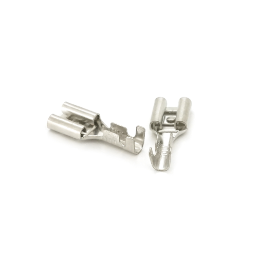 Клема F1 мама, 4.8 мм, дріт 0.5-1.5, ізольована, латунь, 100шт в упаковці, ціна за упаковку