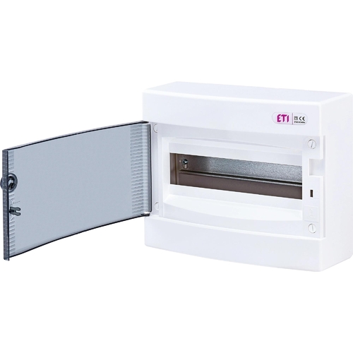 Распределительный щит ETI ECT 12PT (12 модулей прозрачная дверца) (1101001)