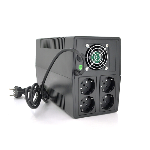 ДБЖ Merlion Velli 1K (600W) LED, 162-290VAC, AVR 1st, 4 SCHUKO, 2x12V7Ah, plastik Case Q2 (320x130x182) 8,2кг