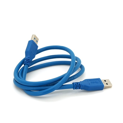 Кабель USB 3.0 AM + AM 1.0м, Blue