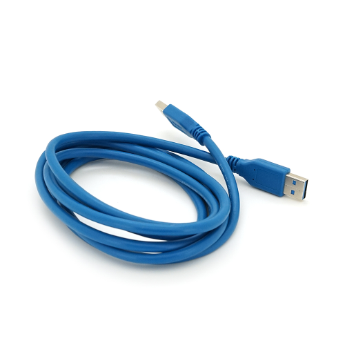 Кабель USB 3.0 AM + AM 2м, Blue