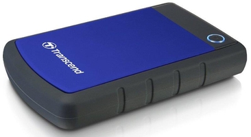 Внешний жесткий диск 2.5" USB 2.0TB Transcend StoreJet (TS2TSJ25H3B)