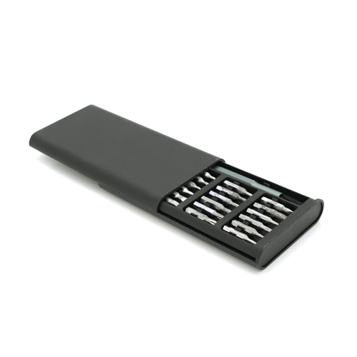 Набір викрутка+біти 24-in-1, довжина тримача 88мм, біти S2, алюмінієва ручка, Box