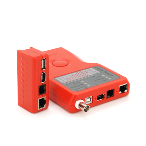 Кабельний тестер Merlion мультифункціональний 5 в 1 RJ-11 / RJ-45 / BNC / USB / 1394