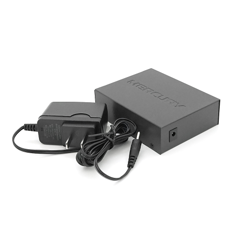 Медиаконвертор Mercury MCG11B-3 В (IC+175), 1550 WDM, 10M / 100M / 1000M, (0 +70&amp;deg;C), 20km + блок живлення 5V 2A + перехідник Q10