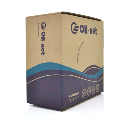 Кабель Одескабель КПВонг-HF-ВП (250) 4*2*0,57 (U / UTP-cat.6 LSOH), CU, для внутр. робіт, 305м.