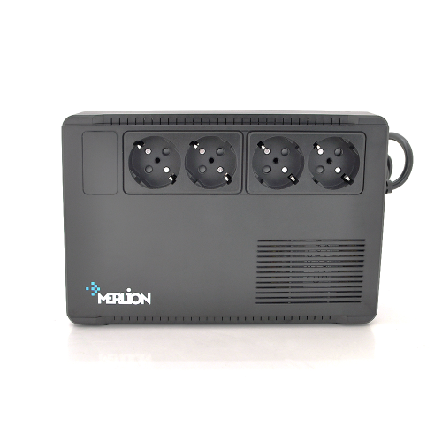 ДБЖ Merlion Terra 400 (240W) LED, 162-290VAC, AVR 1st, 4 SCHUKO, 1x12V4.5Ah, plastik Case Q4 (245x163x90) 3.5кг