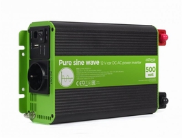 Инвертор напряжения EnerGenie EG-PWC-PS500-01 500W