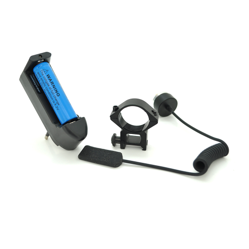 Підствольний ліхтарик Bailong BL-8479-T6, Cree XML-T, 1 реж., корпус-алюміній, водостійкий, ударостійкий, 18650, АЗУ+СЗУ, 245*55mm, BOX