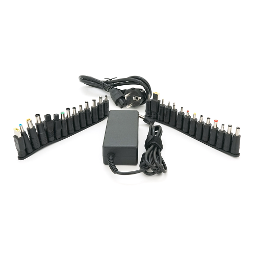 Універсальний БЖ 19V 3.42A 70W, корпус - пластмаса, ручне регулювання, 28 роз&apos;ємів BOX