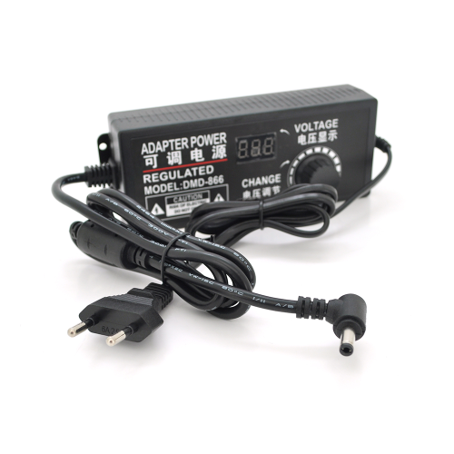 Адаптер живлення з регулюванням 9-24V 5A, штекер 5,5 * 2,5, LED - індикація