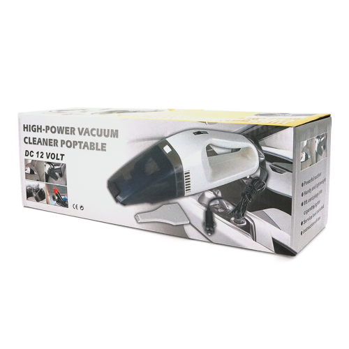 Автомобільний пилосос DC 12V, 60W живлення від прикурювача