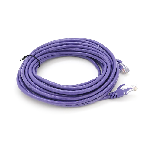 Патч-корд литий RITAR, UTP, RJ45, Cat.5e, 7,5m, фіолетовий, Cu (мідь)