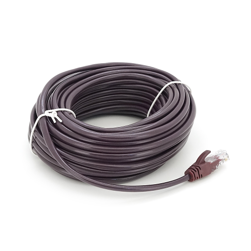 Патч-корд литий RITAR, UTP, RJ45, Cat.5e, 15m, фіолетовий, Cu (мідь)