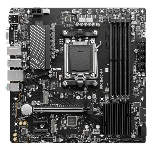Материнская плата MSI Pro B650M-P Socket AM5