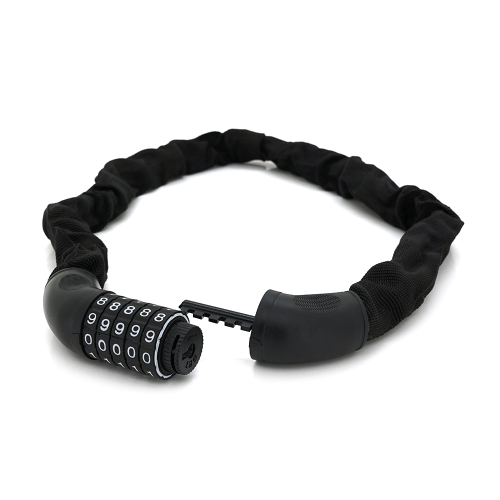 Замок велосипедний ланцюгової кодовий YT70, Box