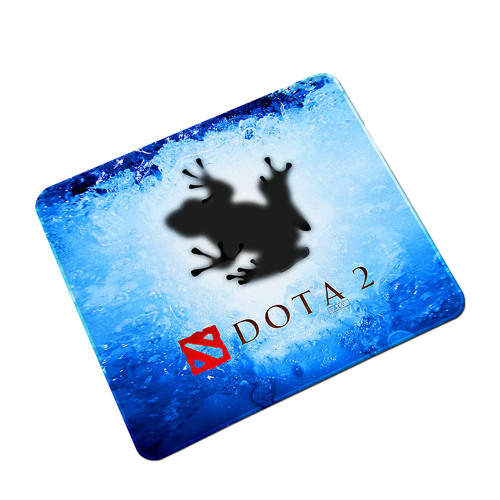 Килимок 240*200 тканинний DOTA2 &quot;Frog&quot;, товщина 2 мм, колір Blue, OEM