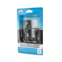 Мережева карта USB3.0 Black 10/100/1000Mbps (Q100)