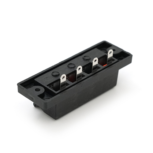 Затискач 4-pin JR6255 для динаміка розмір панелі 70 x 24 мм