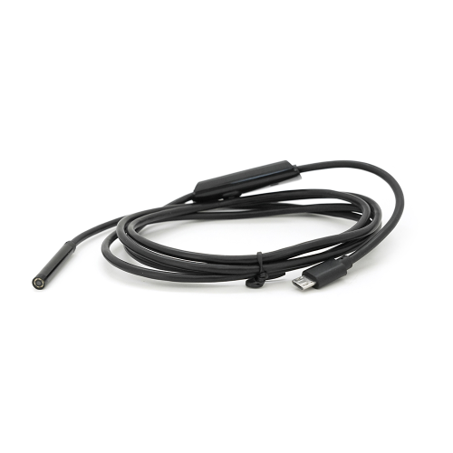 Універсальний ендоскоп 2в1 (USB / MicroUSB) для смартфона / ПК, камера 5.5мм, м&apos;який кабель 1,5м, з LED-підсвічуванням, IP67