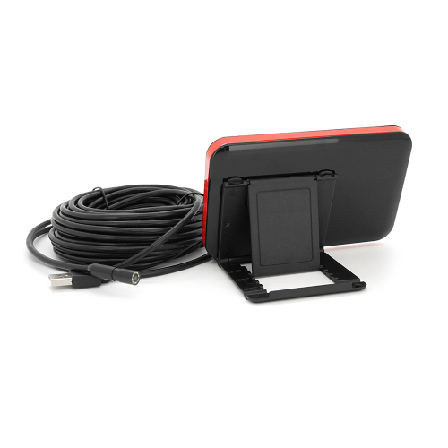 Ендоскоп F200, міні камера 8 mm, LCD дисплей-4.3 дюйма, підсвічування 8 світлодіодів, довжина кабелю 10м