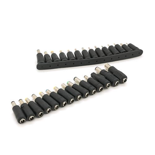 Набір перехідників 28 в 1 (7,9х5,5; 7,4х5,0; 6,5х4,4; 6,3х3,0; 5,5х3,0; 5,5х2,5; 5,5х2,1; 5, 5х1,7; 4,8х1,7; 3PIN DELL)