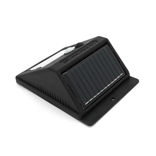 Вуличний ліхтар з сонячною панеллю 20 SMD LED, датчик руху, датчик освітленості, кріплення на стіну, Black, BOX