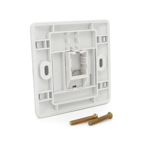 Рамка 86х86 під 1 модуль Keystone Jack RJ-45 кат.5E UTP, 1-port Q100