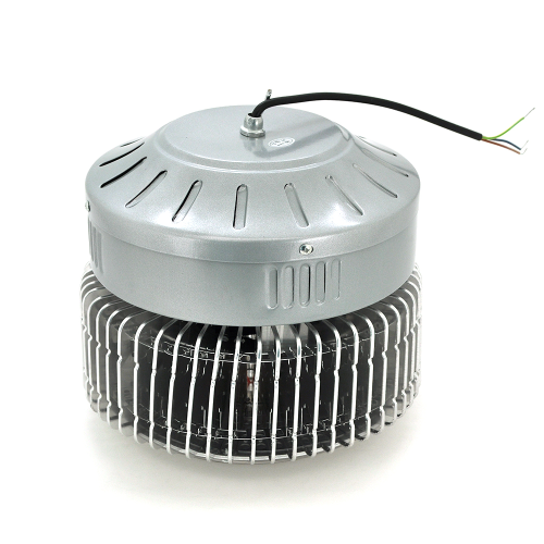 Стельовий промисловий світильник Ritar 300W, 6500K, 220V. IP65, 30000lm, RA &amp;gt;80, &amp;Phi;362*35 мм, Black