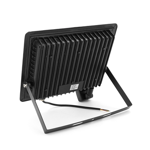 Прожектор LED з датчиком руху Ritar ZB-PGGY-100W, 100W, SMD2835, IP65, 8000Lm, 6500K (100%), Ra&amp;gt;70, 271*200*40mm, Black