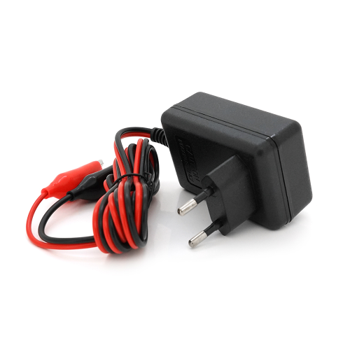 Автоматичне ЗУ для акумулятора HE 12V, 100-260V, 1A, LCD, клеми (AGM / Gel / Lead)