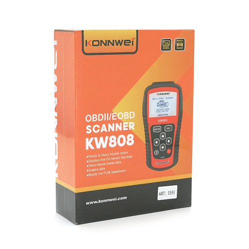 Автомобільний сканер Konnwei OBDII / EOBD scanner KW 808