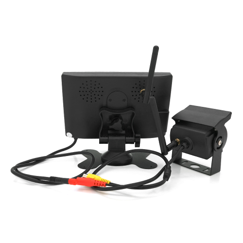 7-дюймовий автомобільний HD РК-дисплей на дві камери, 24V, розширення 420TVL, кут лінзи 120 &amp;deg;