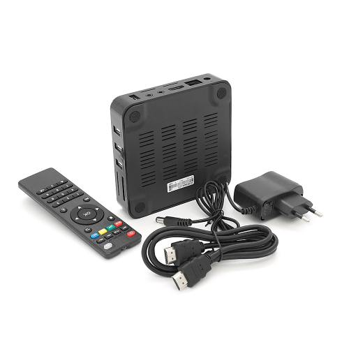 Медіа приставка MX9 4K 4 / 32G Smart TV Box (Android 9.0, ОЗУ 4Гб, 32Гб вбудованої пам'яті, 4-х ядерний процесор Cortex A7, ARM Mali-400 GPU